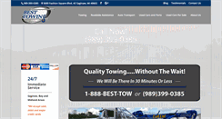 Desktop Screenshot of besttowingmi.com